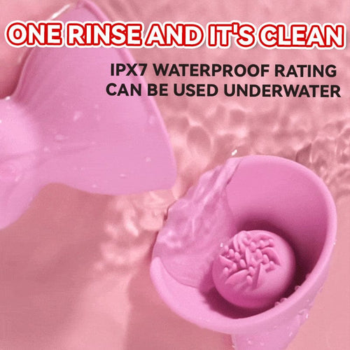 Vibrating Rotation Breast Massager Clitoral Stimulator Remote Control