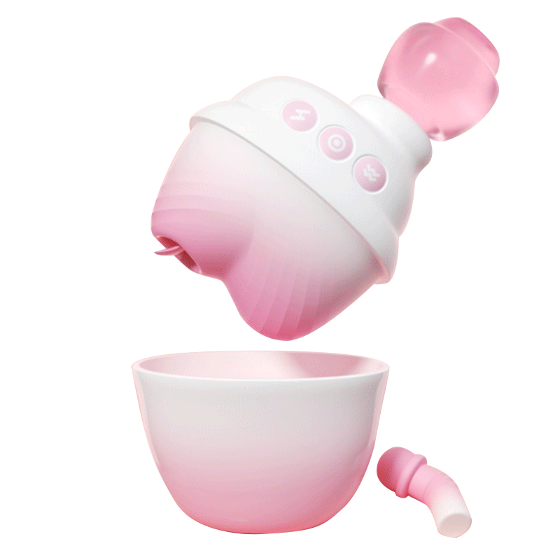 Hehe Cup 2-in-1 Suction Licking Clitoral Vibrator