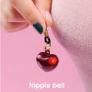 BDSM Heart - Shaped Nipple Clamps Bells