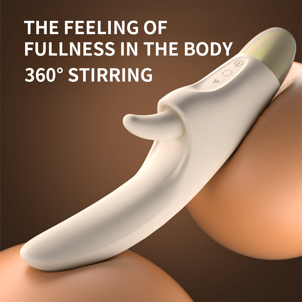 P8 Soft Tongue Licking Rotation G Spot Vibrator