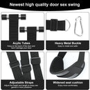 BDSM Sex Swing Bondage Slave Soft Plush Sex Slings with Adjustable Restraints for Couple