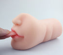 1.49Lb Pocket Pussy Realistic Mouth Blowjob Masturbator Stroker
