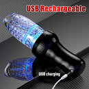 Gawk Gawk 6000 4.0 Version Torch 9 *9 Thrusting Rotating Penis Stroker Male Rose Toy