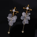 BDSM Petal Heart Cross Nipple Clamps