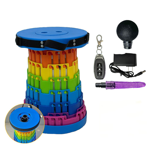 TOYHEERG Rainbow Chair Sex Dildo Machine Outdoor Stimulation