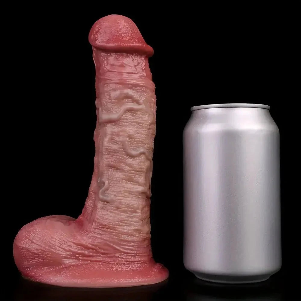 Double Layer Silicone Realistic Cock Soft Lifelike Penis Multiple Options Dildo