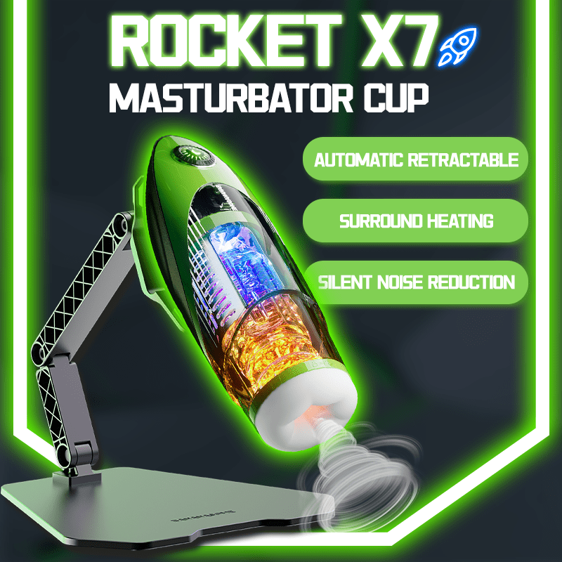 X7 Male Automatic Male Masturbator 10 Vibration Modes