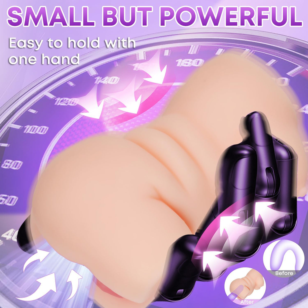 1.76Lb 2-in-1 Pocket Pussy Sex Dolls with Realistic Breast Vagina Tight Anus
