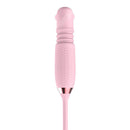 Purple Rose Toy Rotating Pearls Telescopic Tongue-licking Vibrator
