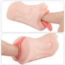 1.06Lb Pocket Pussy Realistic Mouth with 3D Teeth and Tongue male stroker