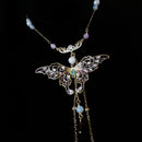 Butterfly Collar & Nipple Clamp Chain Suit