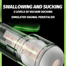 Handle - Controlled Male Masturbator 9 - frequency telescopic movement Sucking Vibration