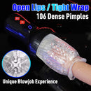 Gawk Gawk 6000 4.0 Version Torch 9 *9 Thrusting Rotating Penis Stroker Male Rose Toy