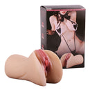 1.21LB Realistic Textured Vagina & Anus Pocket Pussy Blowjob Stroker