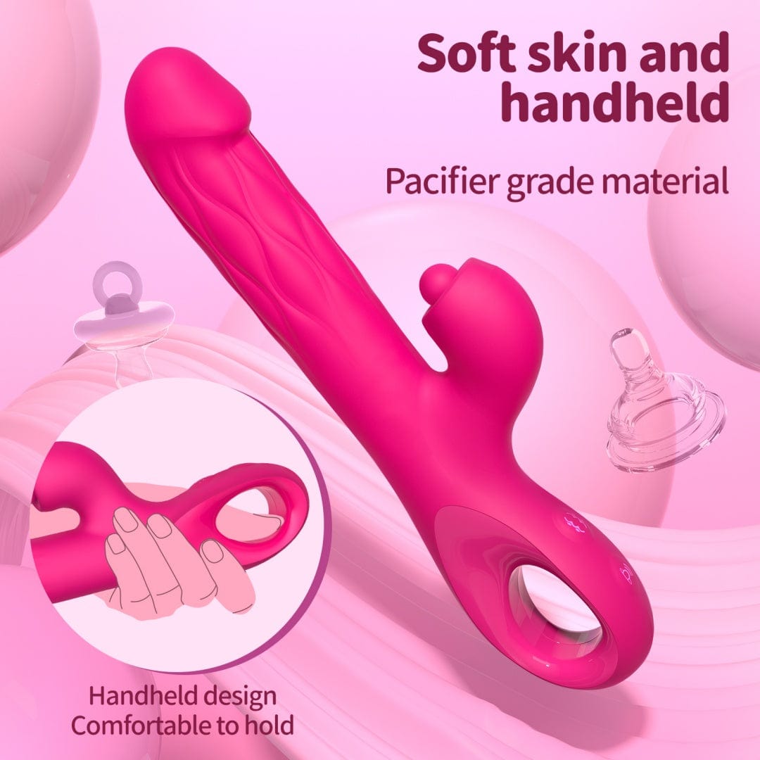 Jinny 4 In 1 Clitoris Tapping G-spot Expansion Vibrator App Control
