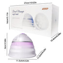 Angel 5 Vacuum Suction 10 Vibration Breast Massagers With Remote (A Pair)