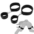 BDSM Wrist-to-Thigh Bondage Adjustable Sex Cuffs For Bedroom sex