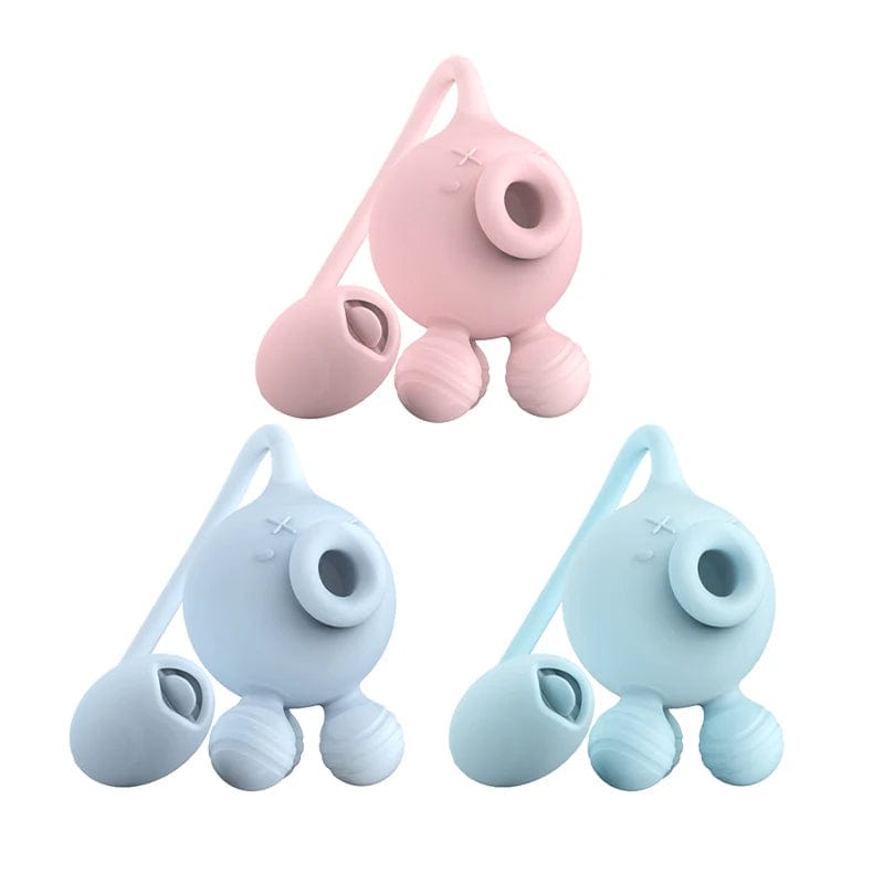 Octopus Clitoris Massage Clamps Strong Suction Vibrator Nipple Sucker