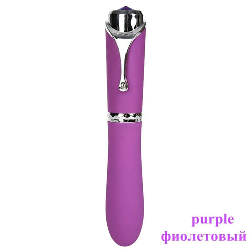 10 Speed Pen-shaped G-spot Vibrating Dildo Magic Massager