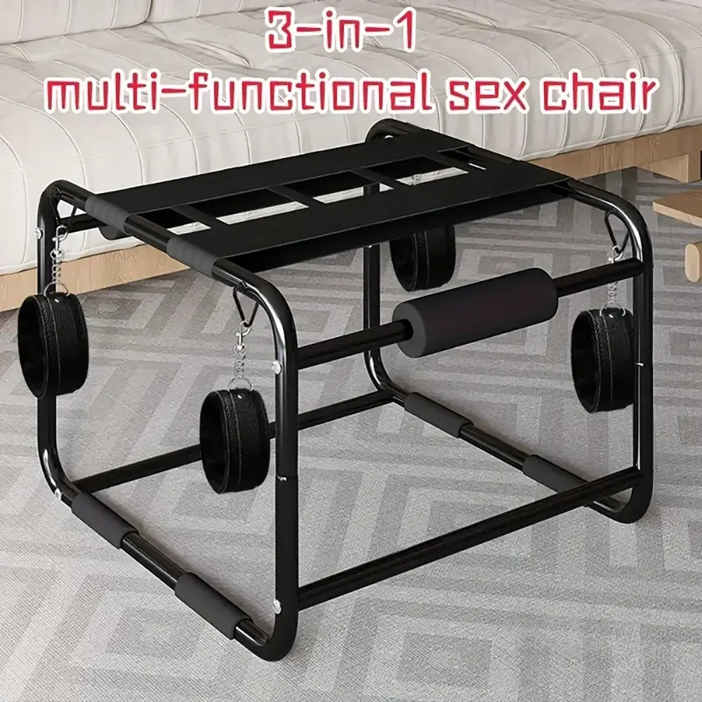 Multi-Functional BDSM Sex Dildo Chair With Bondage Ergonomic Design