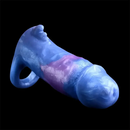 Multiple Lengths Fantasy Silicone Soft Penis Sleeve With Anti-drop Ring