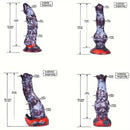 Multiple Silicone Monster Horse Big Animal Knot Dog Octopus Thick Dildo