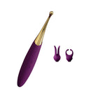 10-Speed Multifunctional Interchangeable Head Vibrating Wand