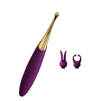 10-Speed Multifunctional Interchangeable Head Vibrating Wand
