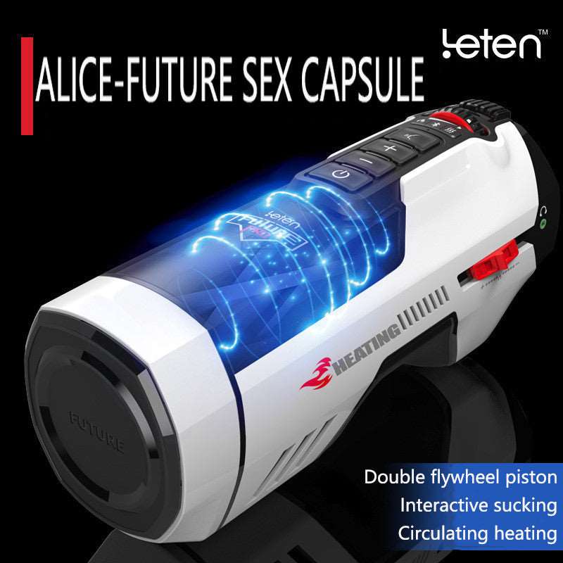 10-Frequency Peristaltic Expansion Male Masturbator