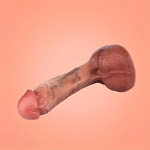 Six Lengths Liquid Silicone Realistic Dildo For Hands-Free G Spot Play