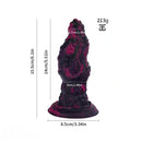 Tentacle Knot Monster Cock Creature Silicone Soft Dildo For Women Clit