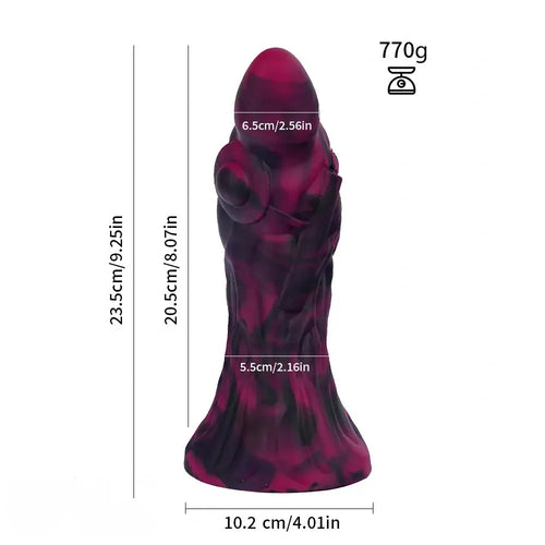 Tentacle Knot Monster Cock Creature Silicone Soft Dildo For Women Clit