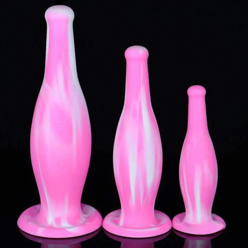 Three Sizes Soft Dildo Butt Plug For Anus Expansion SM Dildo