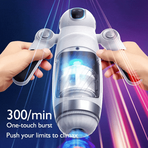 Bella Bot Robot Telescopic Vibrating Male Penis Stroker